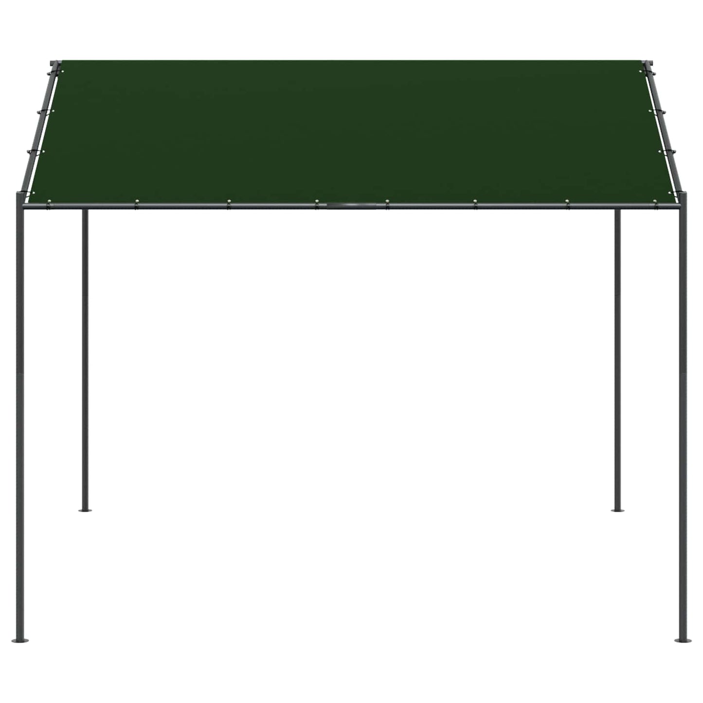 vidaXL Gazebo 4 x 4 x 2.6 m Taupe Polyester and Steel