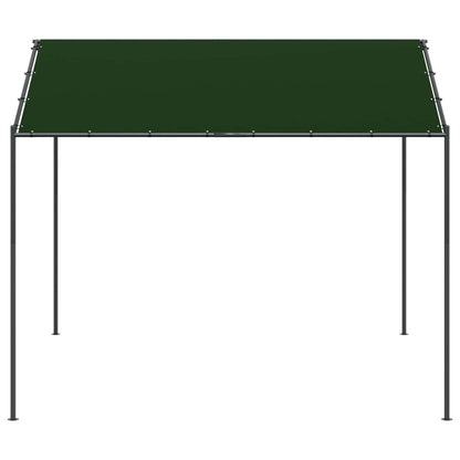 vidaXL Gazebo 4 x 4 x 2.6 m Taupe Polyester and Steel