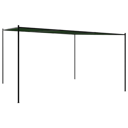 vidaXL Gazebo 4 x 3.98 x 2.67 m Green Polyester and Steel