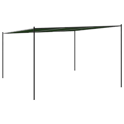 vidaXL Gazebo 4 x 3.98 x 2.67 m Green Polyester and Steel