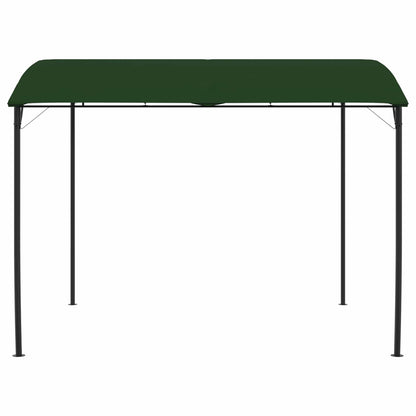vidaXL Gazebo 3 x 3 x 2.55 m Green Powder-Coated Steel and Fabric
