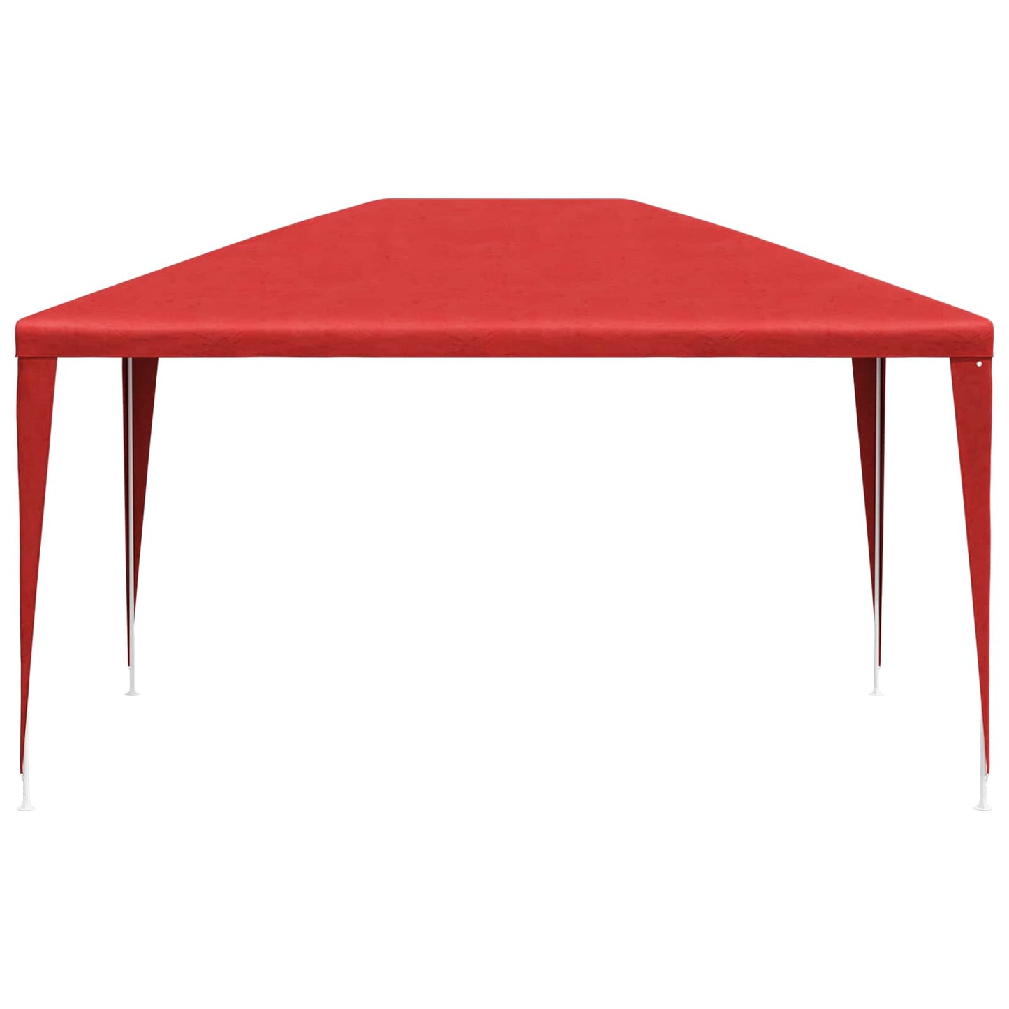 vidaXL Party Tent 400 x 300 x 255 cm Red PE and Steel