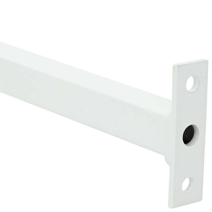 vidaXL Adjustable Window Safety Bar 3 pcs White Steel