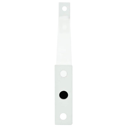 vidaXL Adjustable Window Safety Bar 3 pcs White Steel