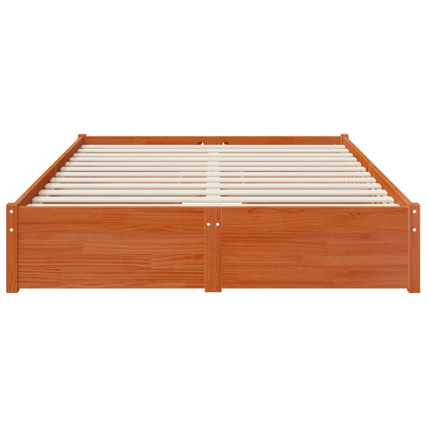 vidaXL Bed Frame with Drawer with Storage Solid Pine Wood