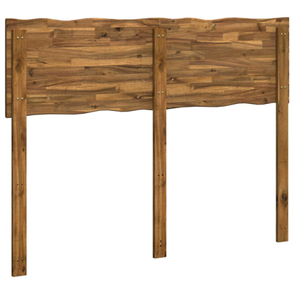 vidaXL Live Edge Headboard ROSTOCK Natural 150 cm Solid Acacia Wood