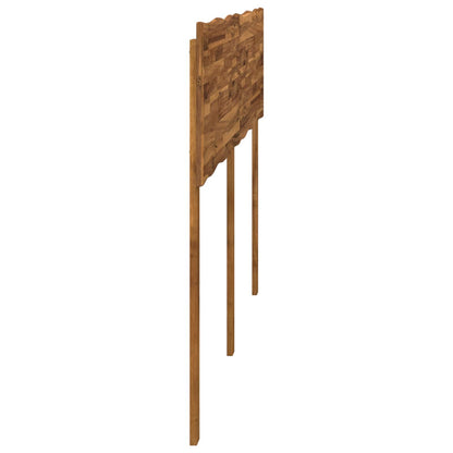 vidaXL Live Edge Headboard ROSTOCK Natural 150 cm Solid Acacia Wood