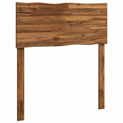 vidaXL Live Edge Headboard ROSTOCK Natural 75 cm Solid Acacia Wood