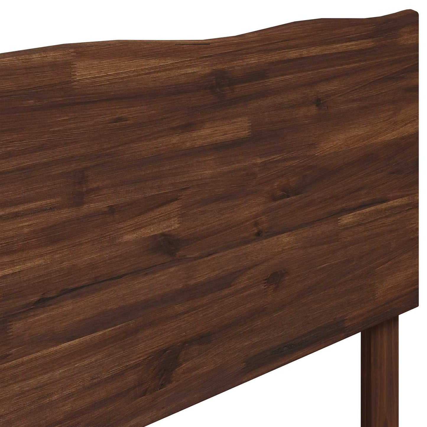 vidaXL Live Edge Headboard ROSTOCK Dark Brown 180 cm Solid Acacia Wood