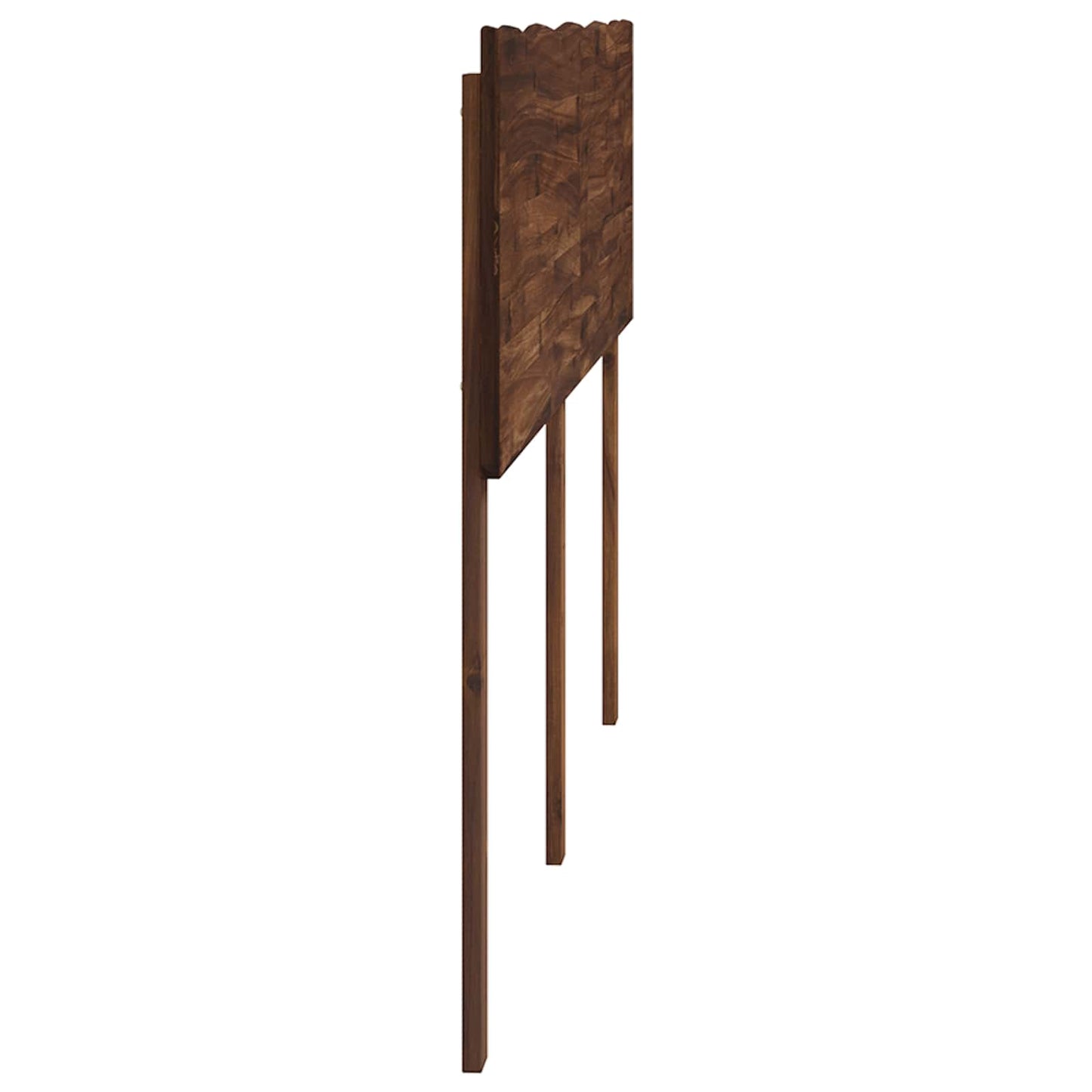vidaXL Live Edge Headboard ROSTOCK Dark Brown 180 cm Solid Acacia Wood