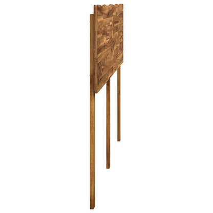vidaXL Live Edge Headboard ROSTOCK Natural 160 cm Solid Acacia Wood