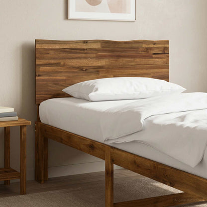 vidaXL Live Edge Headboard ROSTOCK Natural 80 cm Solid Acacia Wood