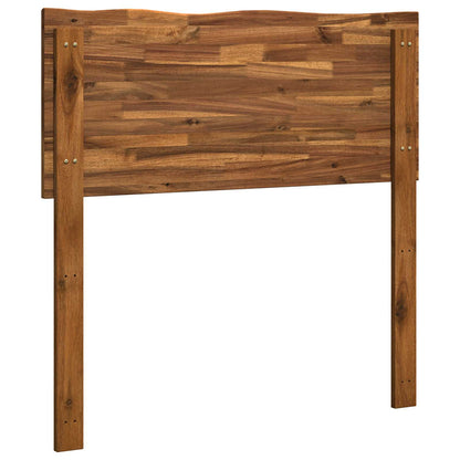 vidaXL Live Edge Headboard ROSTOCK Natural 80 cm Solid Acacia Wood