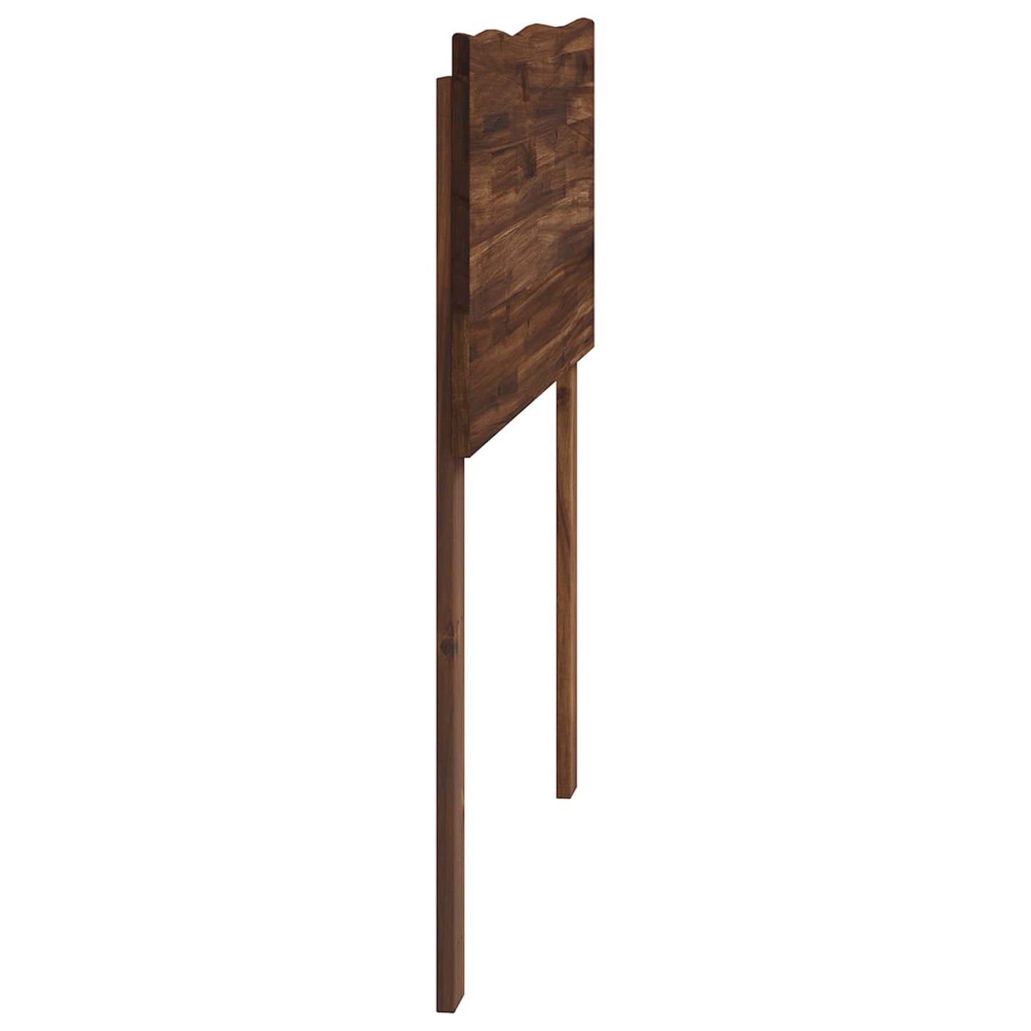 vidaXL Live Edge Headboard ROSTOCK Dark Brown 75 cm Solid Acacia Wood
