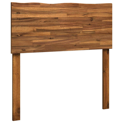 vidaXL Live Edge Headboard ROSTOCK Natural 75 cm Solid Acacia Wood