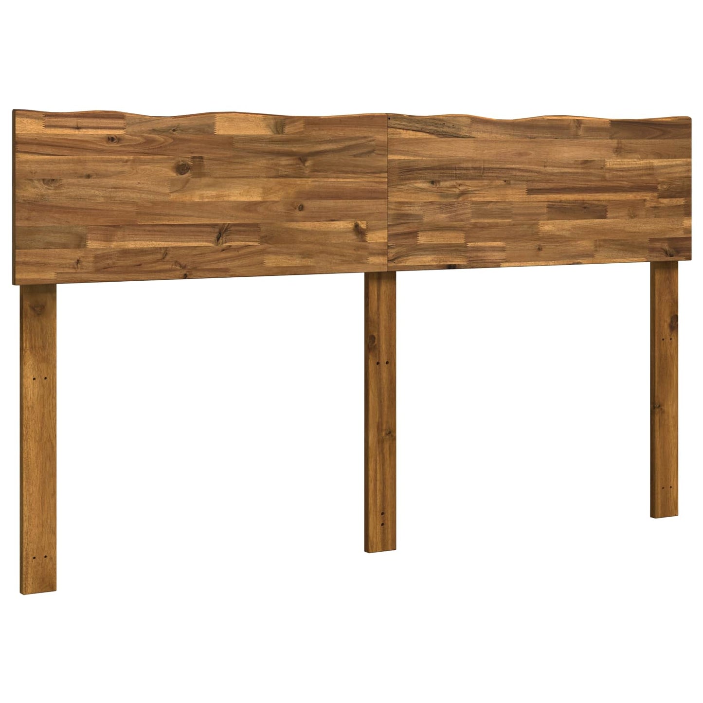 vidaXL Live Edge Headboard ROSTOCK Natural 120 cm Solid Acacia Wood