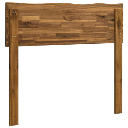 vidaXL Live Edge Headboard ROSTOCK Natural 90 cm Solid Acacia Wood