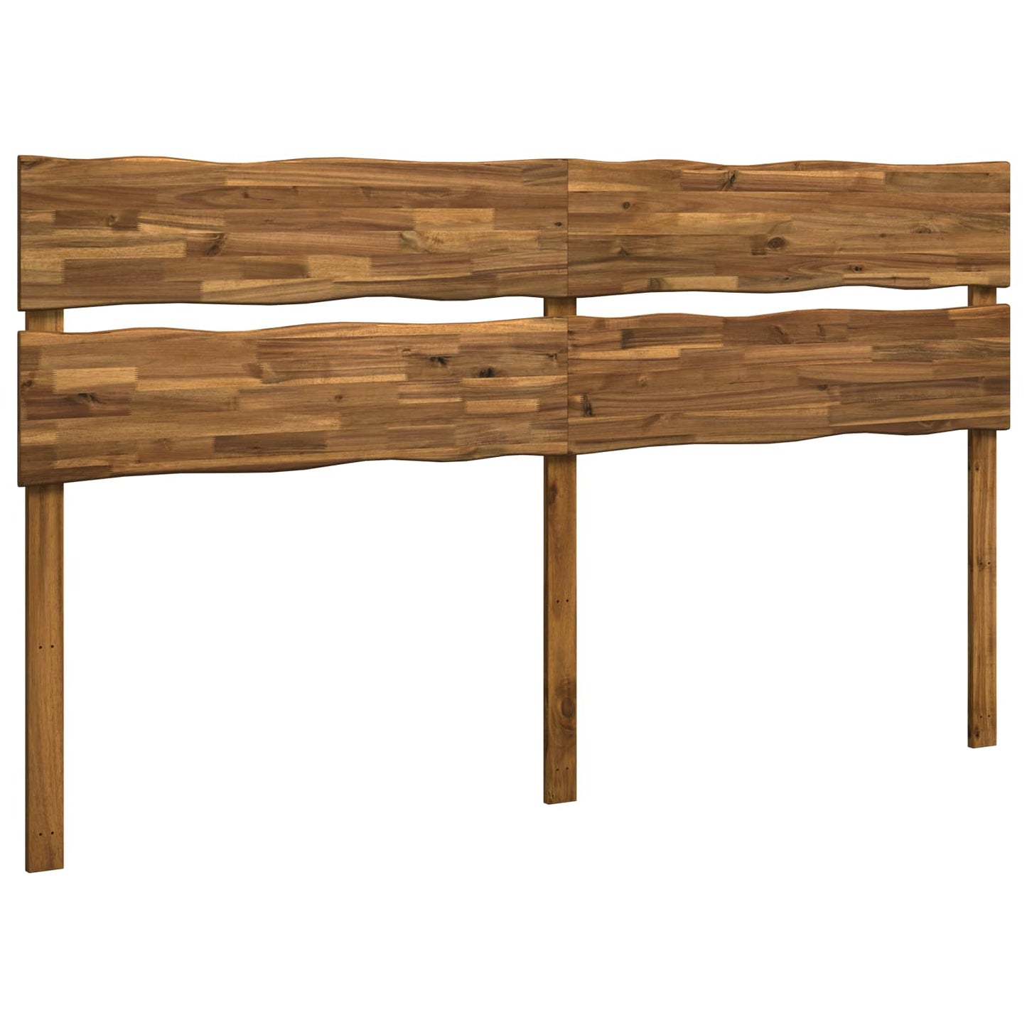 vidaXL Live Edge Headboard ROSTOCK Natural 180 cm Solid Acacia Wood