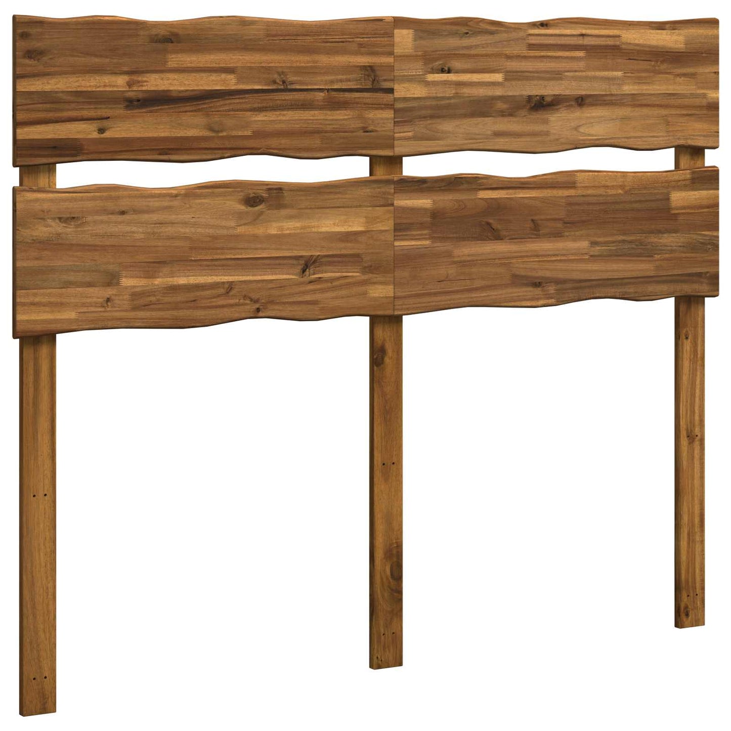 vidaXL Live Edge Headboard ROSTOCK Natural 150 cm Solid Acacia Wood