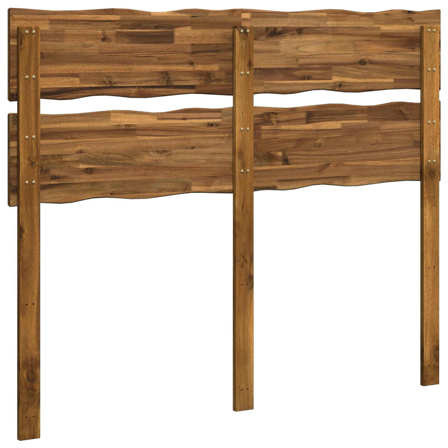 vidaXL Live Edge Headboard ROSTOCK Natural 140 cm Solid Acacia Wood