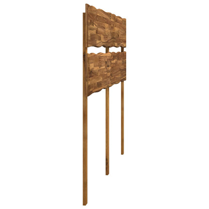 vidaXL Live Edge Headboard ROSTOCK Natural 120 cm Solid Acacia Wood