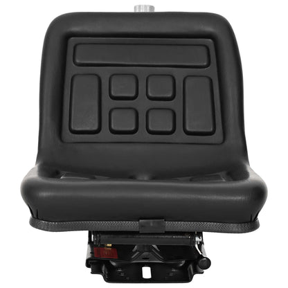 vidaXL Black 39.5 x 52 x 43 cm Steel and PVC