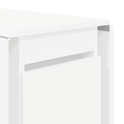 vidaXL Dinning Table 2 pcs 140 x 80 x 77 cm Engineered Wood White