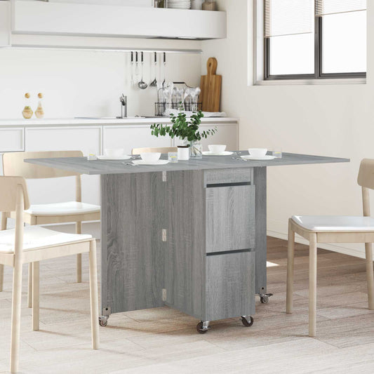 vidaXL Dinning Table 2 pcs 140 x 80 x 77 cm Engineered Wood