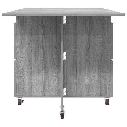 vidaXL Dinning Table 2 pcs 140 x 80 x 77 cm Engineered Wood