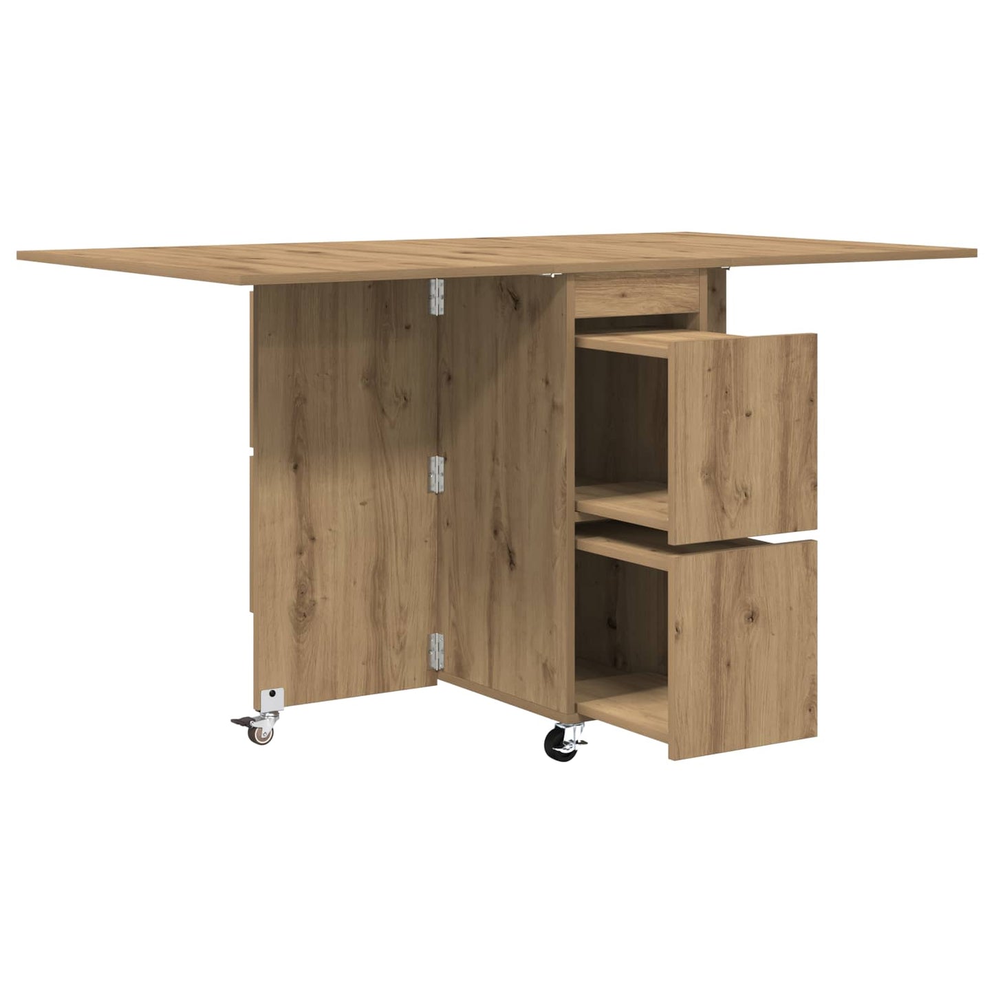 vidaXL Dinning Table 2 pcs 140 x 80 x 77 cm Engineered Wood