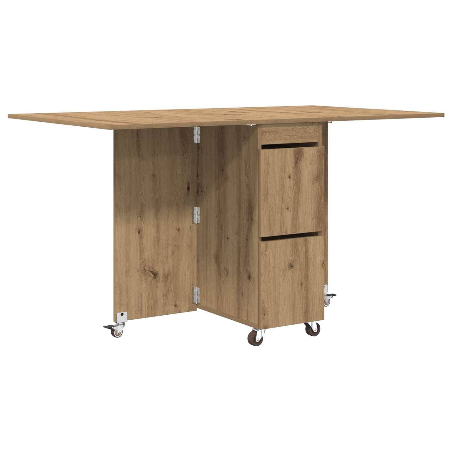 vidaXL Dinning Table 2 pcs 140 x 80 x 77 cm Engineered Wood