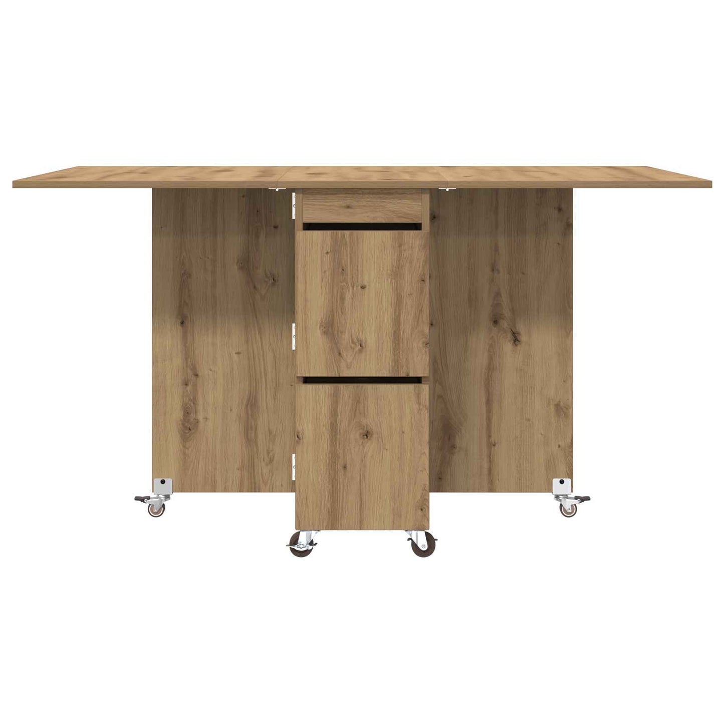 vidaXL Dinning Table 2 pcs 140 x 80 x 77 cm Engineered Wood