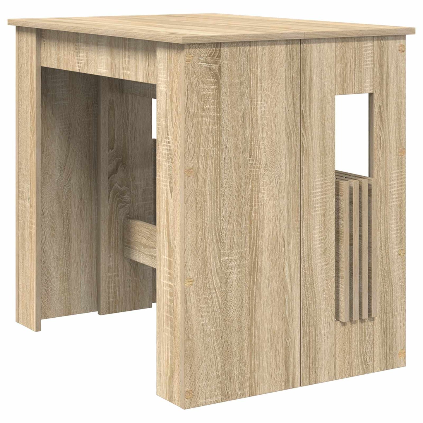 vidaXL Dinning Table 180 x 85 x 75 cm Engineered Wood Sonoma Oak