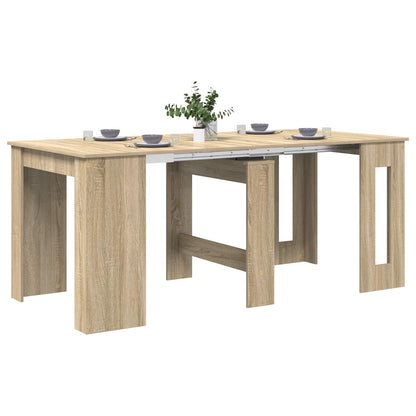 vidaXL Dinning Table 180 x 85 x 75 cm Engineered Wood Sonoma Oak
