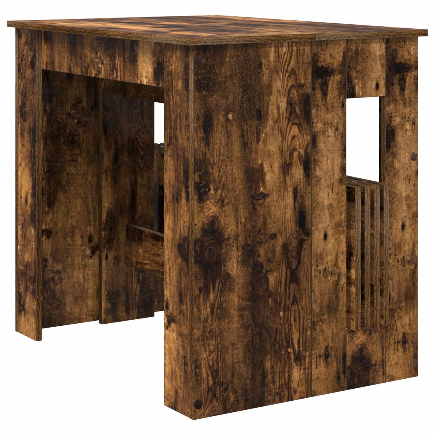 vidaXL Dinning Table 180 x 85 x 75 cm Engineered Wood Smoked Oak