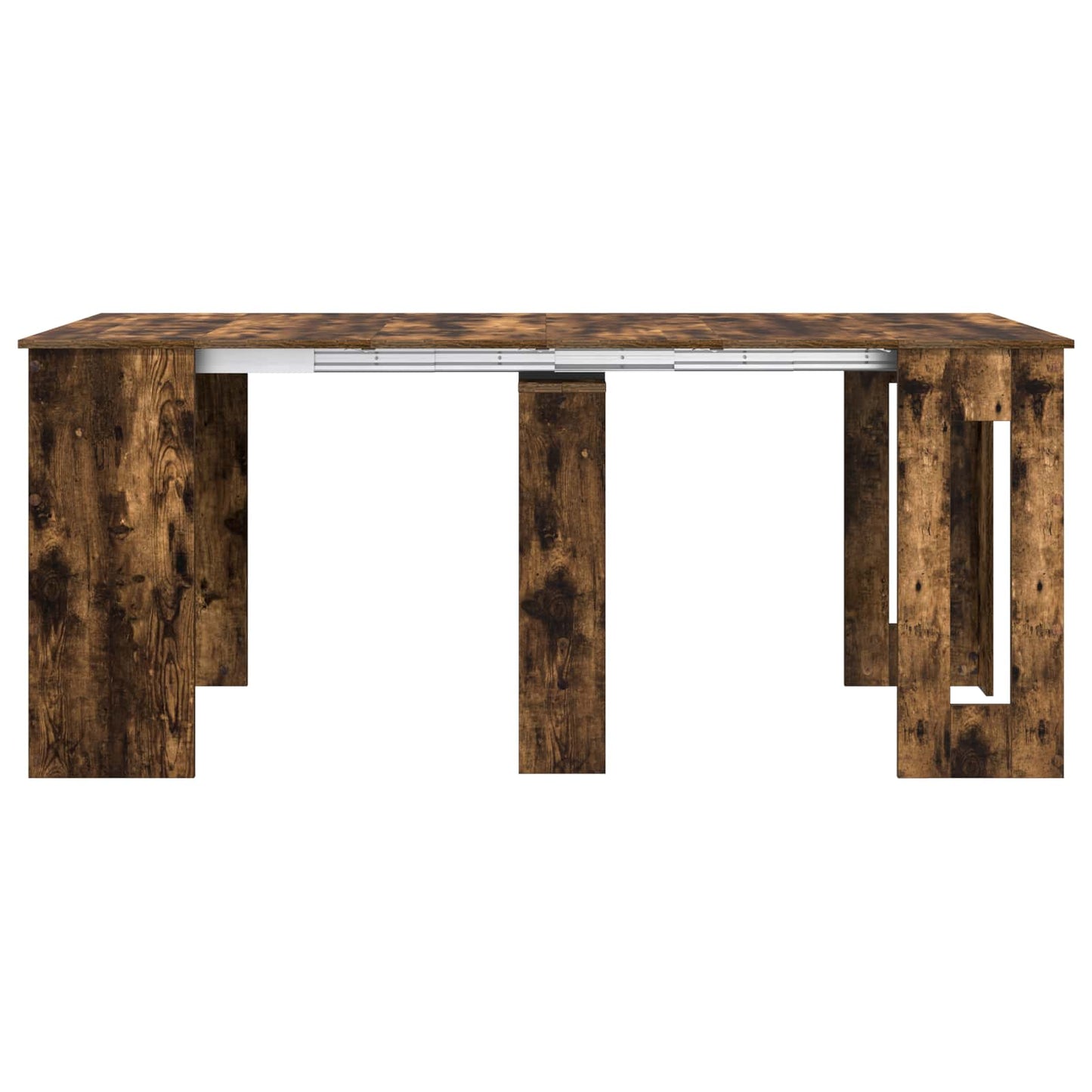 vidaXL Dinning Table 180 x 85 x 75 cm Engineered Wood Smoked Oak