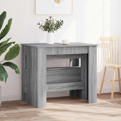 vidaXL Dinning Table 180 x 85 x 75 cm Engineered Wood Grey Sonoma
