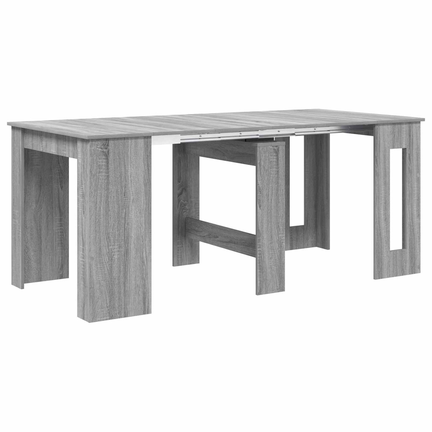 vidaXL Dinning Table 180 x 85 x 75 cm Engineered Wood Grey Sonoma