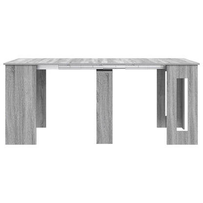 vidaXL Dinning Table 180 x 85 x 75 cm Engineered Wood Grey Sonoma