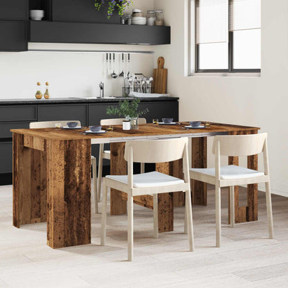 vidaXL Dinning Table 180 x 85 x 75 cm Engineered Wood Old Wood