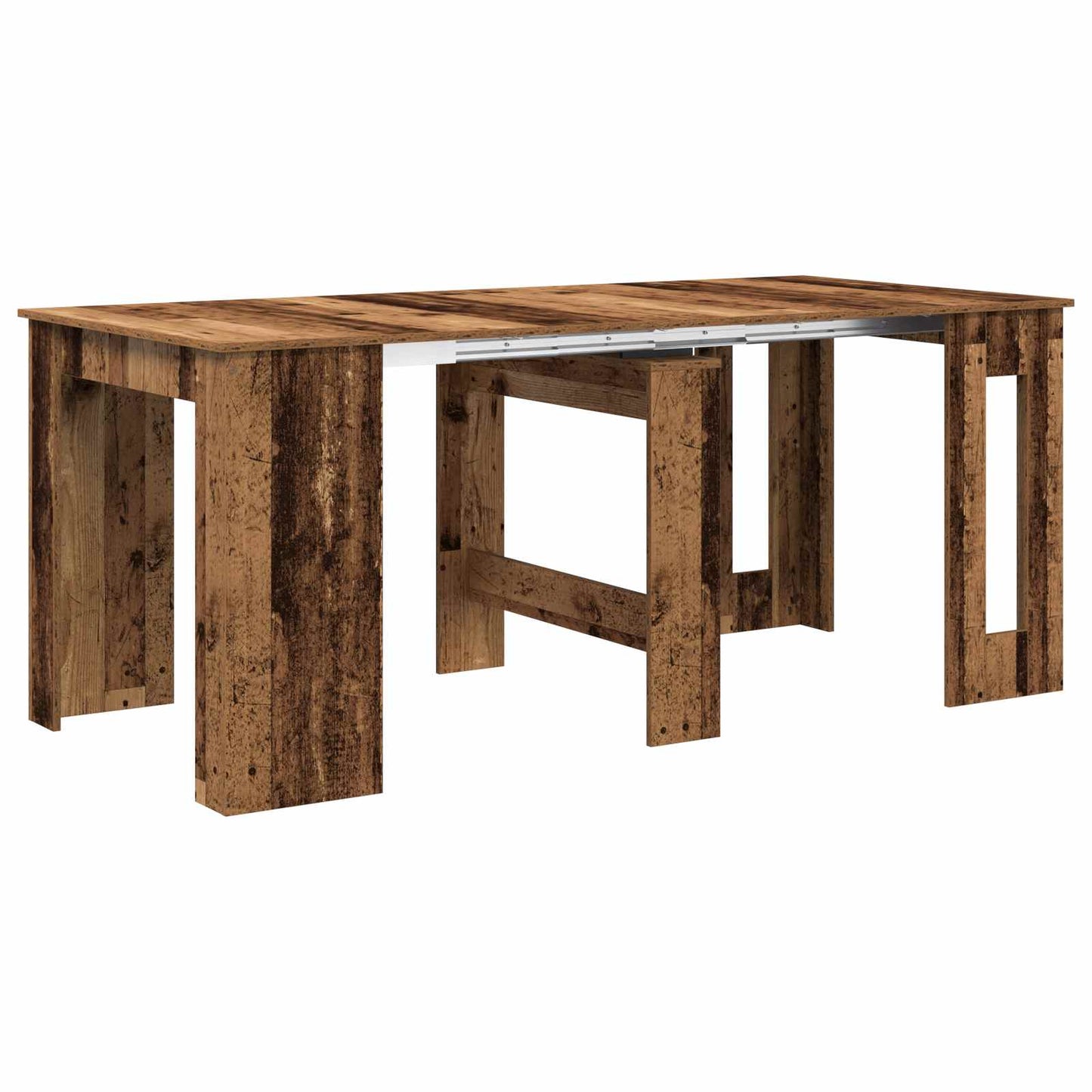 vidaXL Dinning Table 180 x 85 x 75 cm Engineered Wood Old Wood