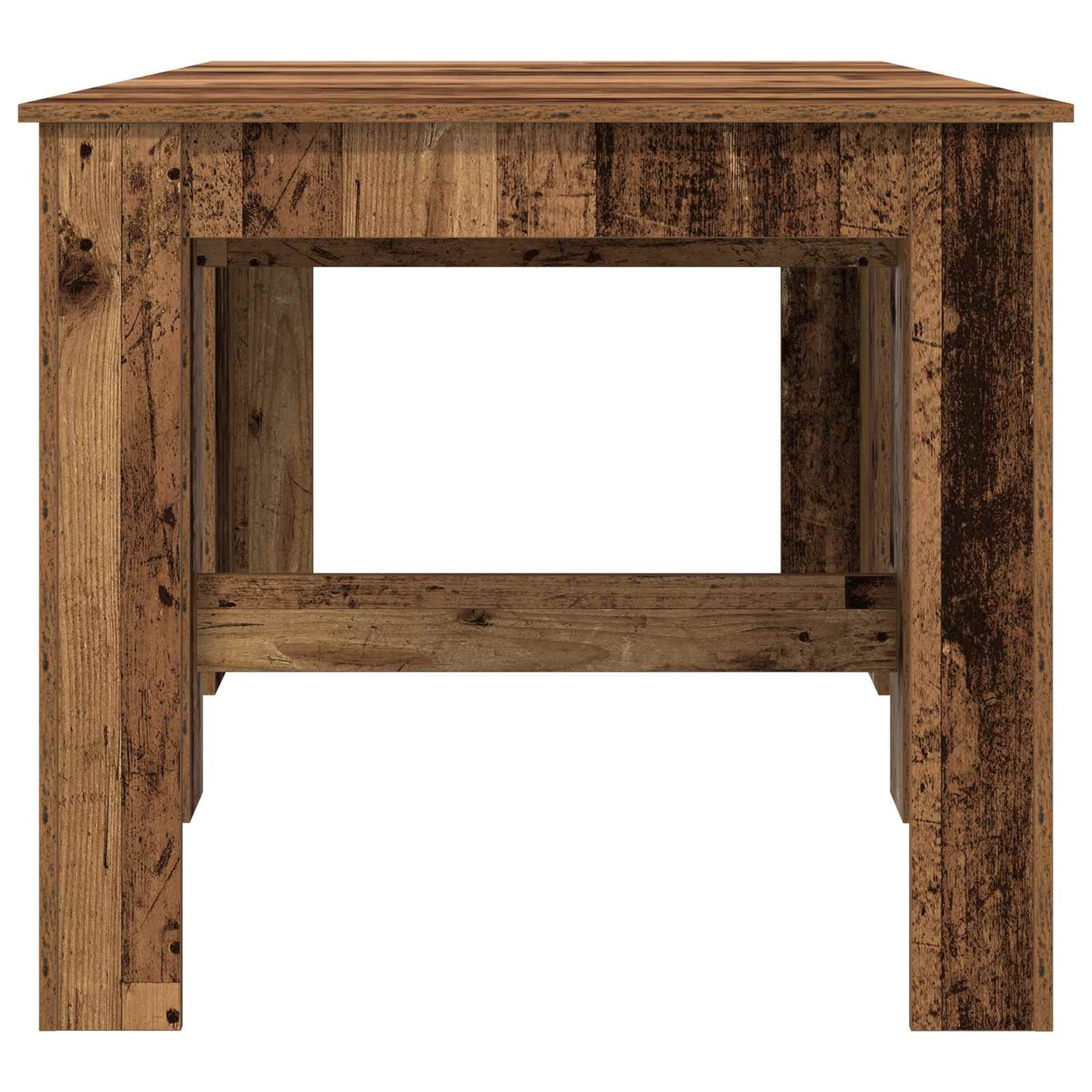 vidaXL Dinning Table 180 x 85 x 75 cm Engineered Wood Old Wood
