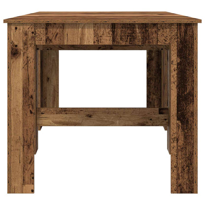 vidaXL Dinning Table 180 x 85 x 75 cm Engineered Wood Old Wood