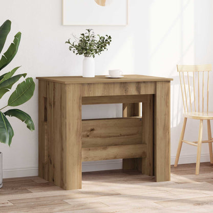 vidaXL Dinning Table Artisan Oak 180 x 85 x 75 cm Engineered Wood