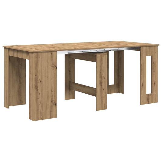 vidaXL Dinning Table Artisan Oak 180 x 85 x 75 cm Engineered Wood