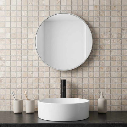 vidaXL Mosaic Tiles Cream 30 x 30 cm Marble