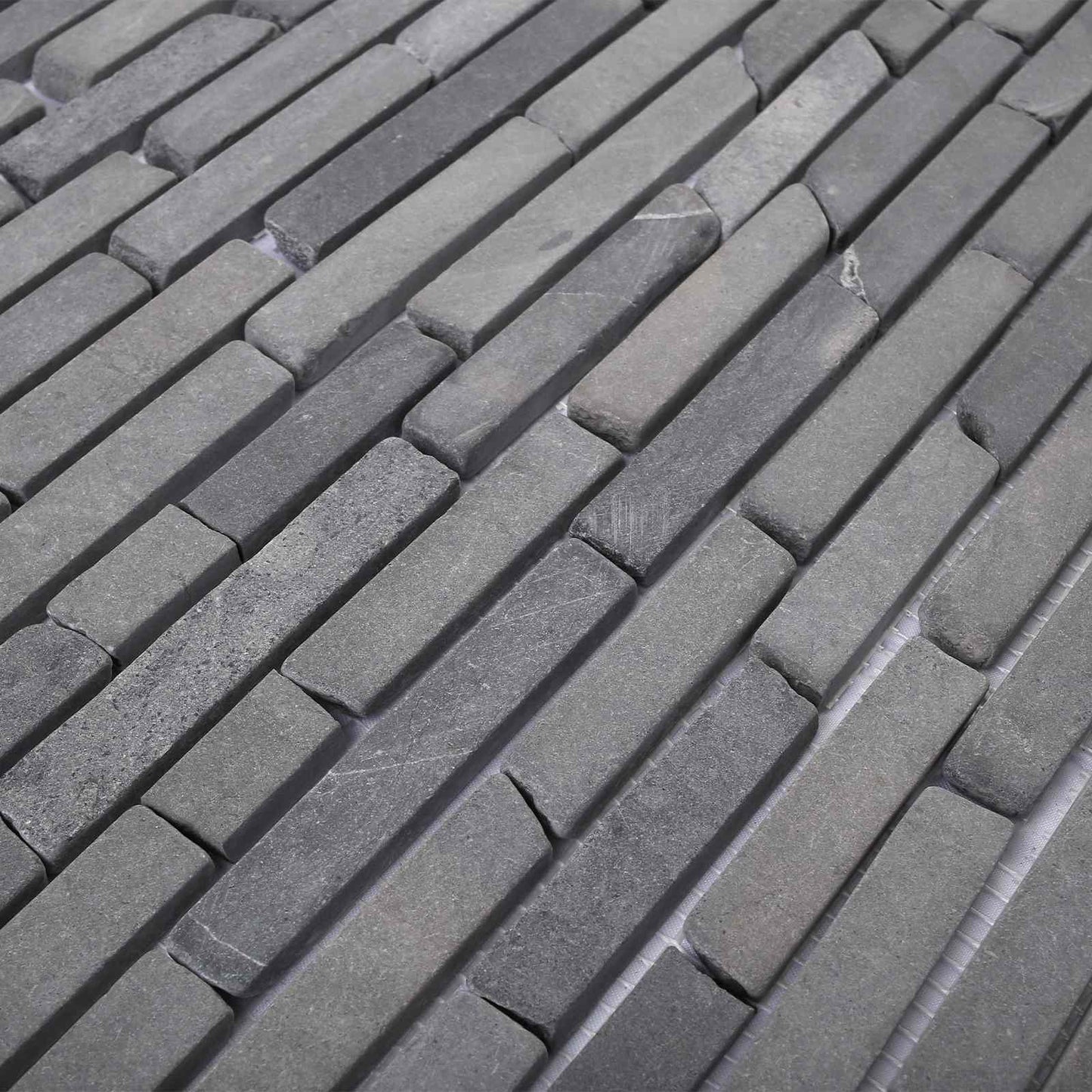 vidaXL Mosaic Tiles Grey 30 x 30 cm Marble