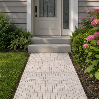 vidaXL Mosaic Tiles Cream 30 x 30 cm Marble