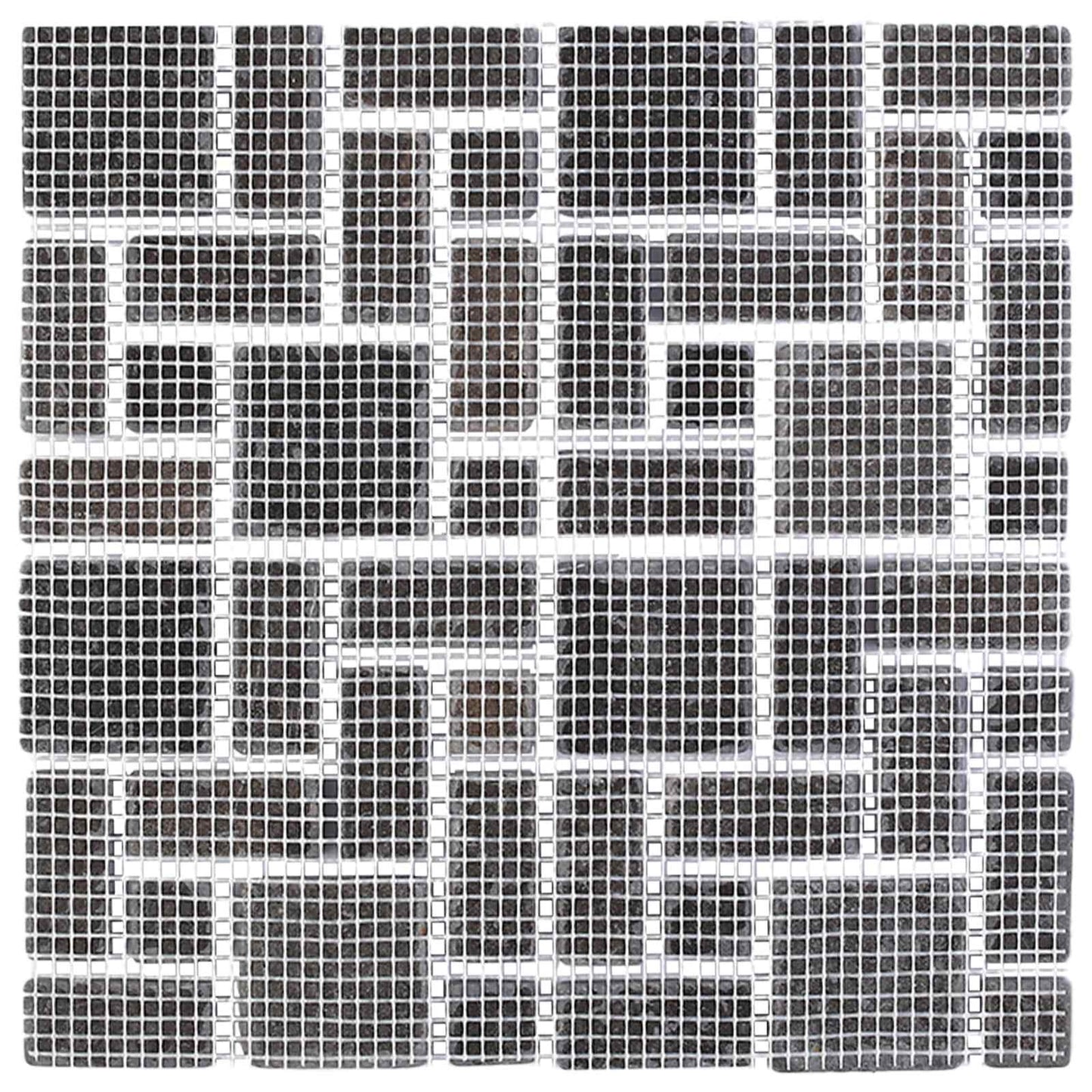 vidaXL Mosaic Tiles Grey 30 x 30 cm Marble