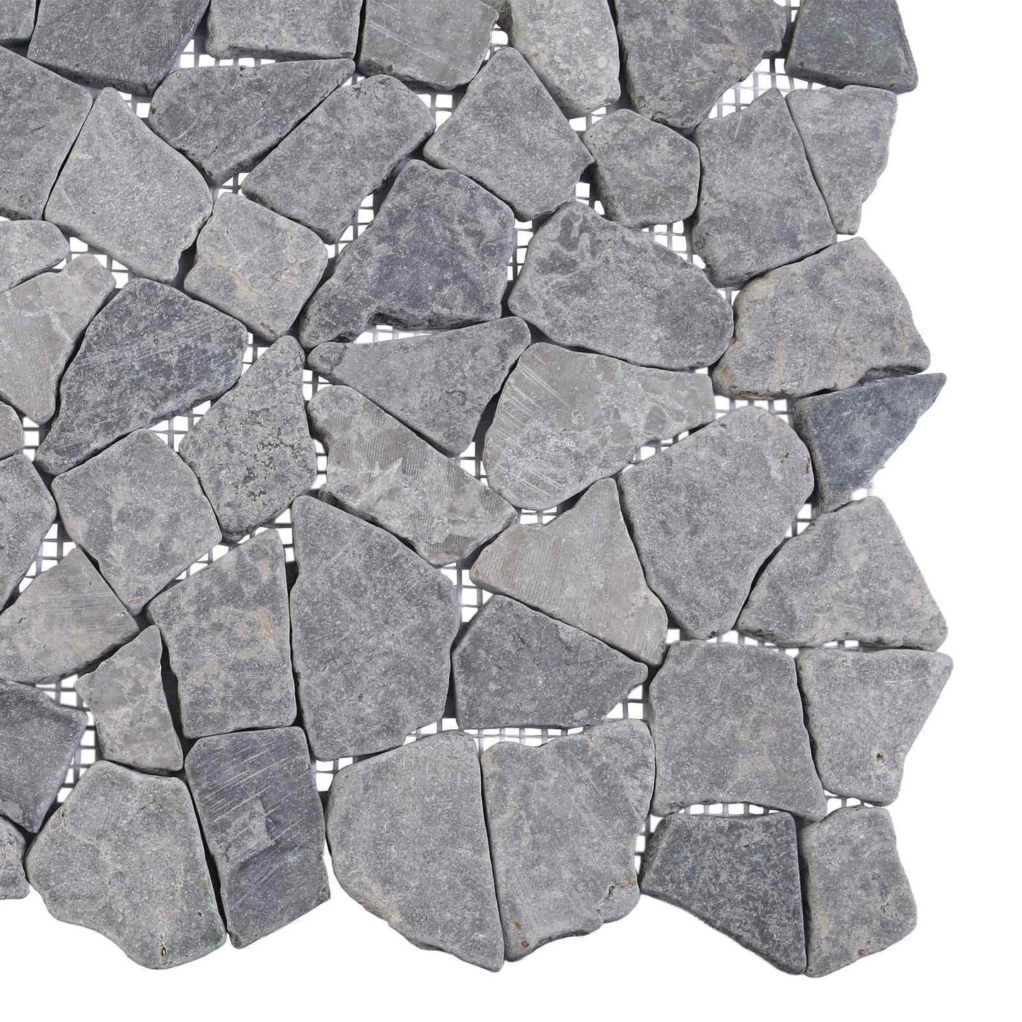vidaXL Mosaic Tiles Light Grey 30 x 30 cm Marble
